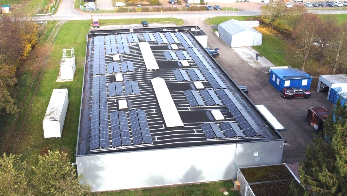 PV-Anlage Rescue-Arena Groß Berkel