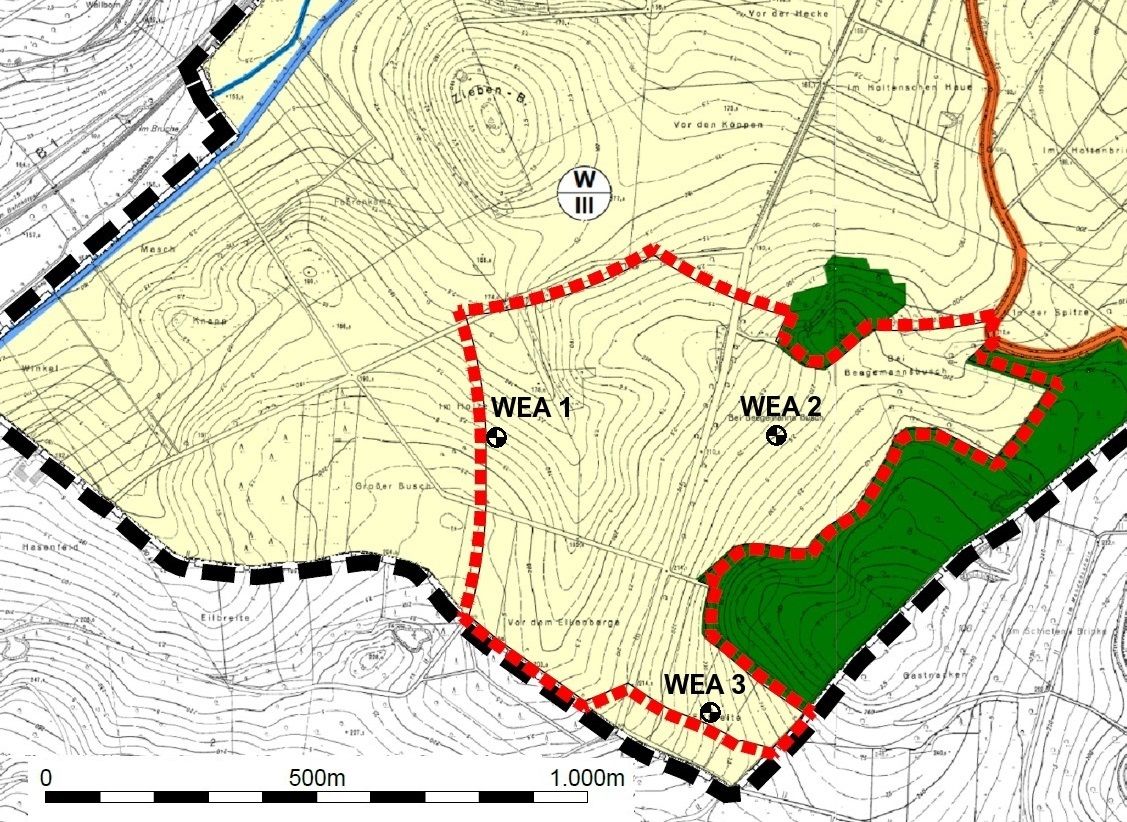 Visualisierung Bürger-Windpark Grießem