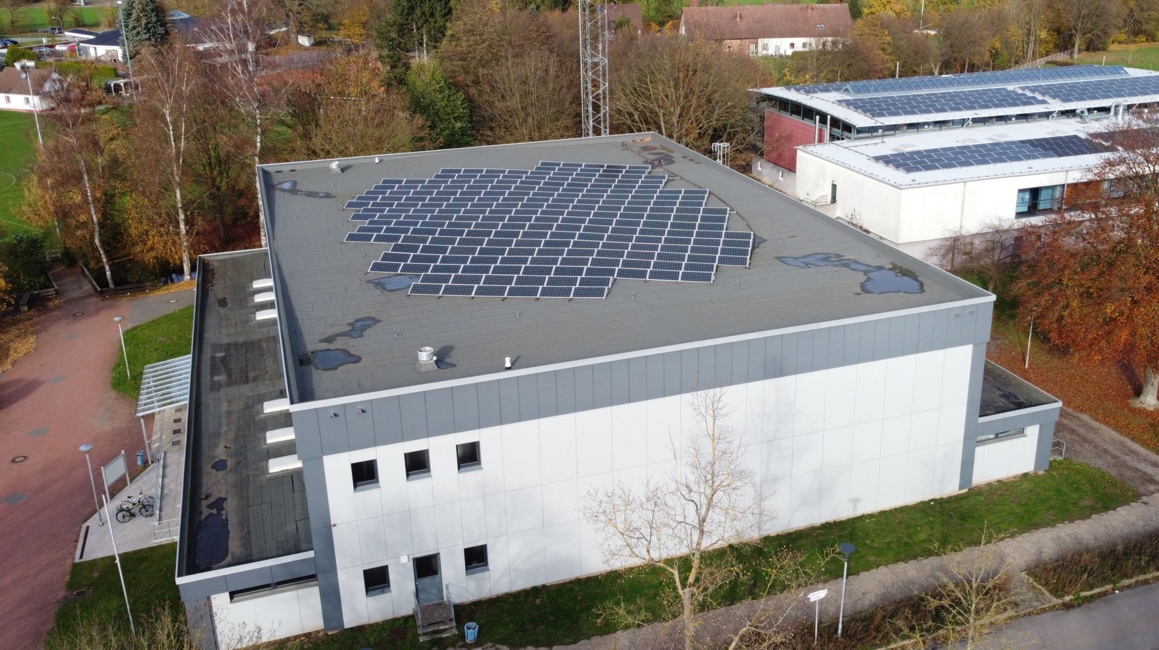 PV-Anlage Hummetalsporthalle Aerzen