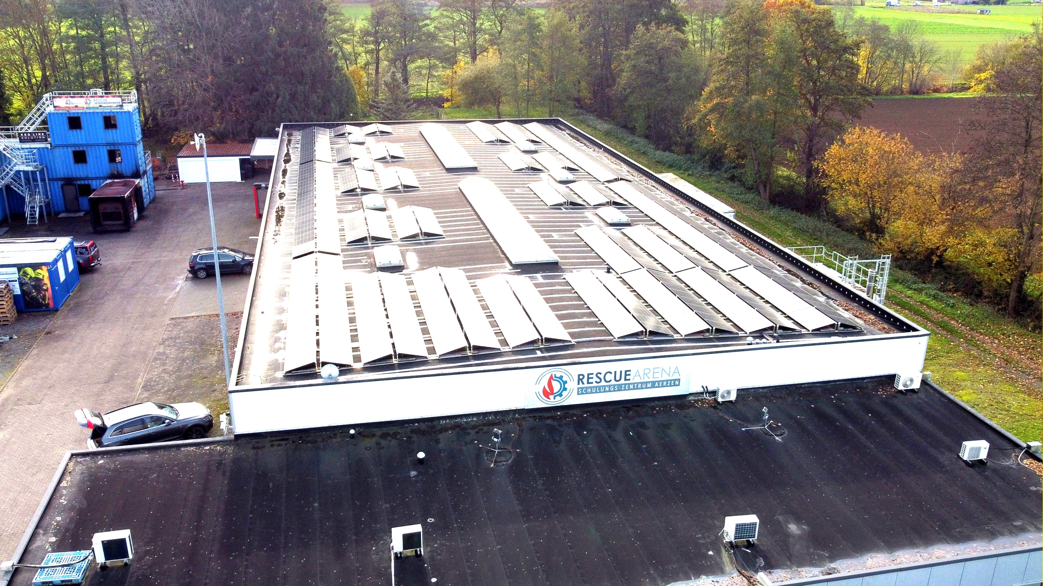 PV-Anlage Rescue-Arena Groß Berkel
